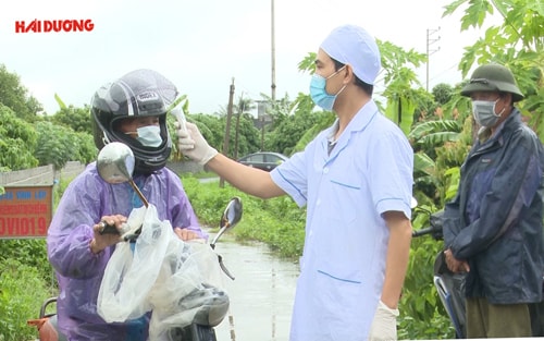 Thanh Hà phòng dịch ở những địa phương liên quan đến ca bệnh